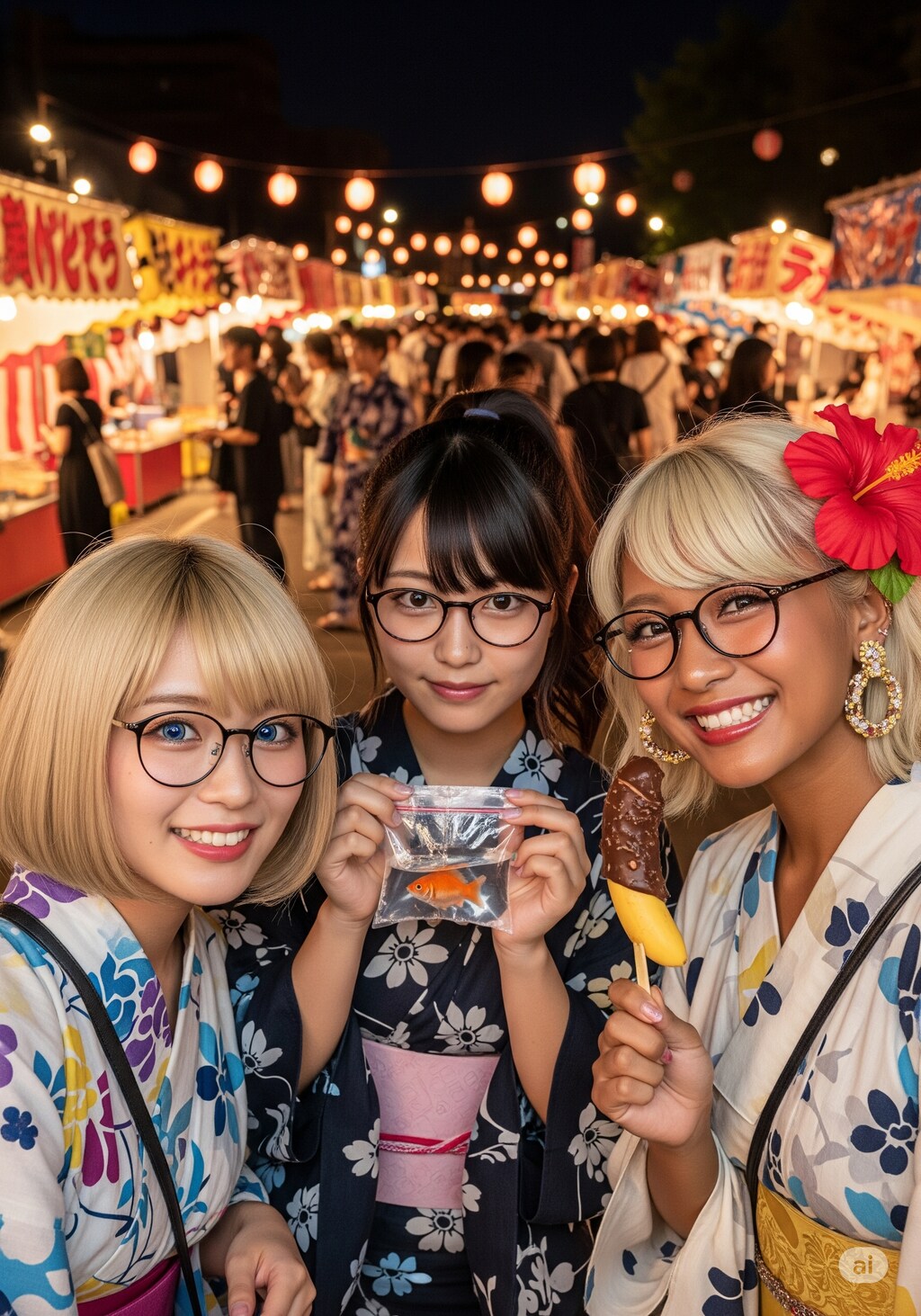 玉那覇姉妹＋おかっぱさん