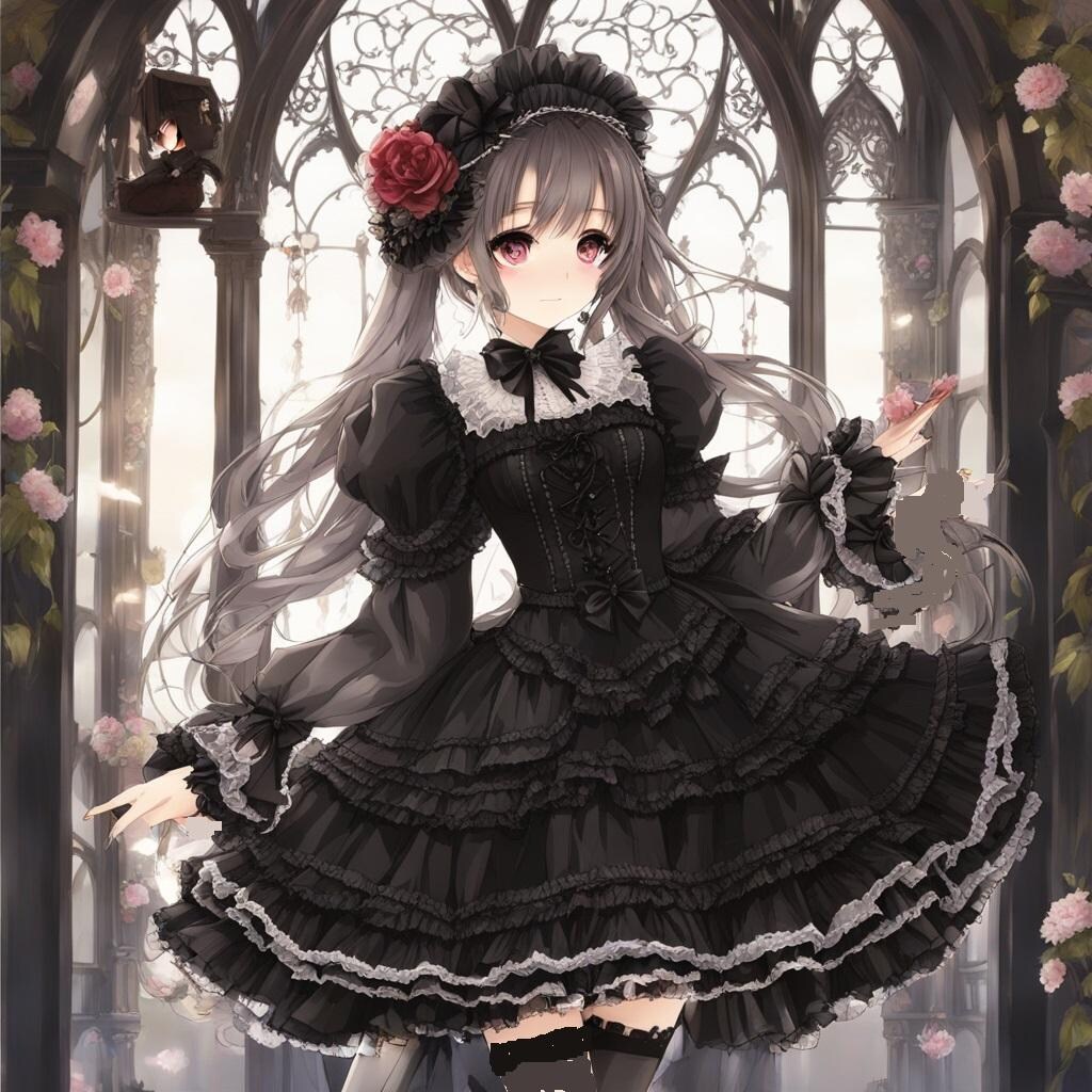 💓⭐生まれ変わったゴスロリ娘(#^.^#)