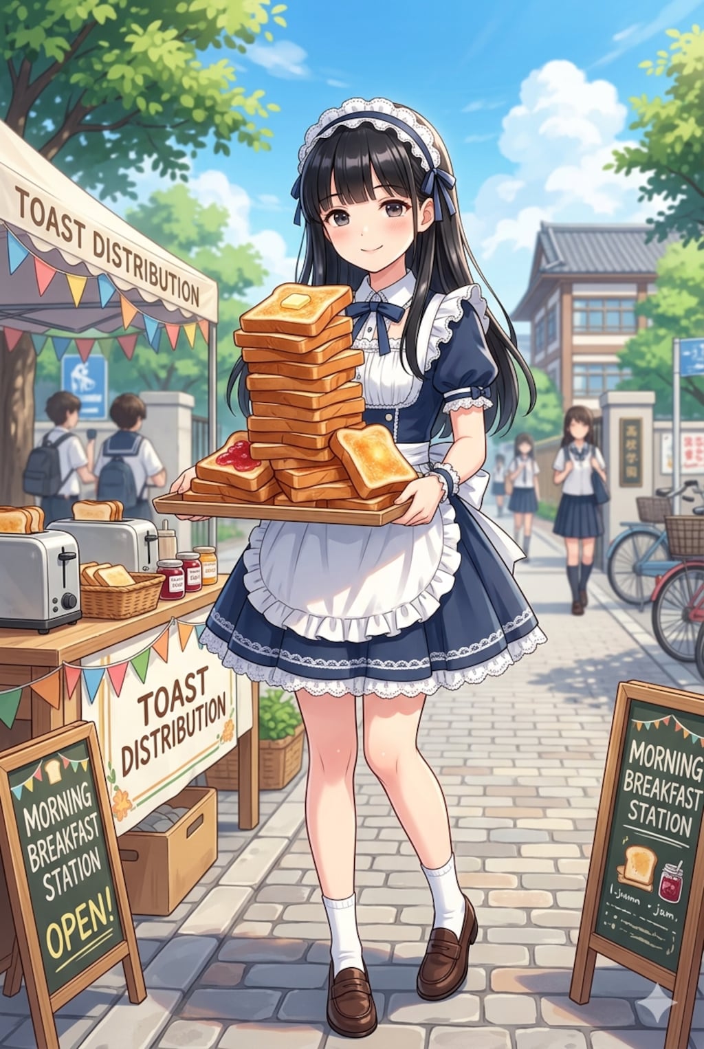 トースト🍞どうぞ