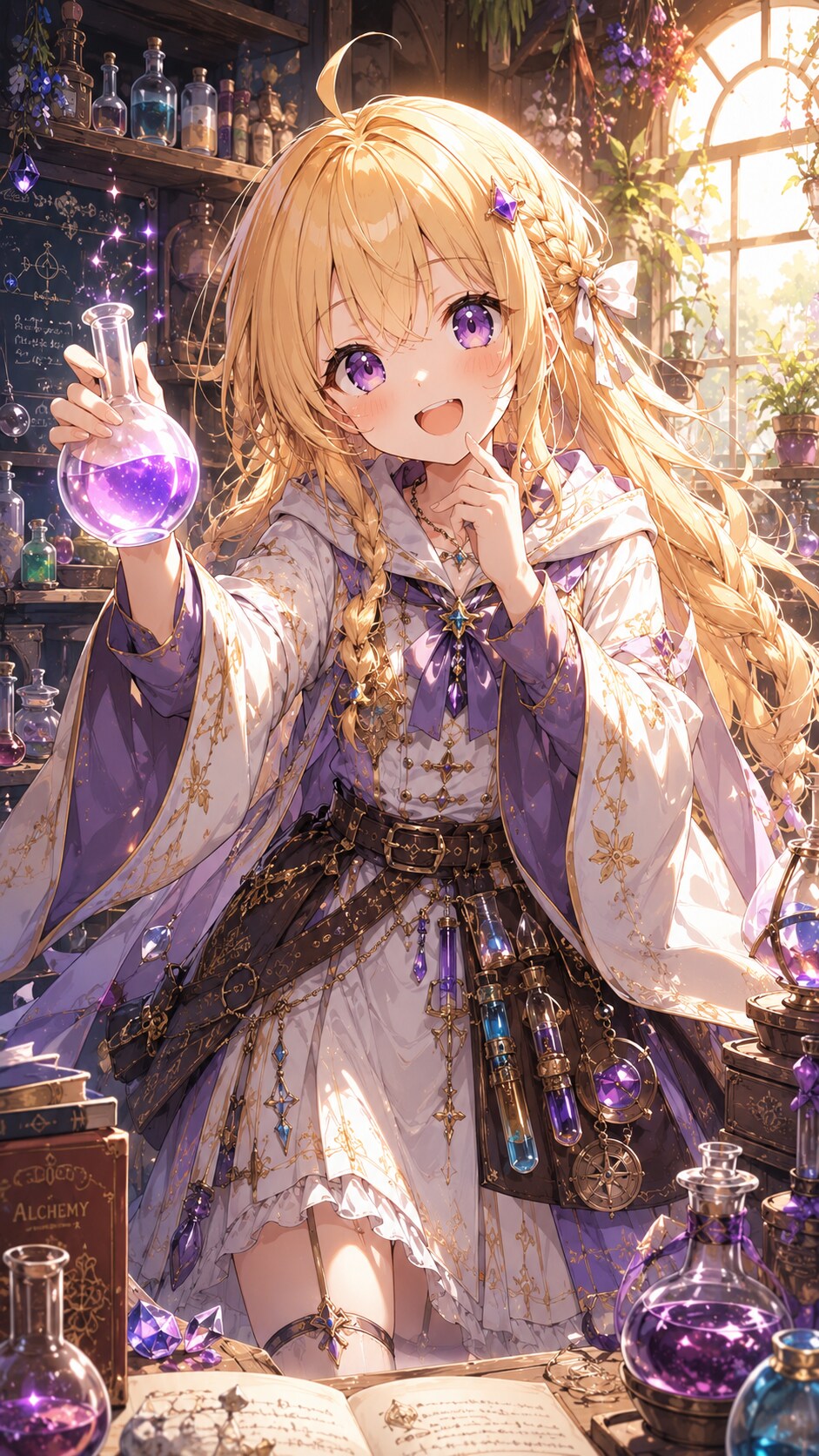 明るい錬金術師 | の人気AIイラスト・グラビア