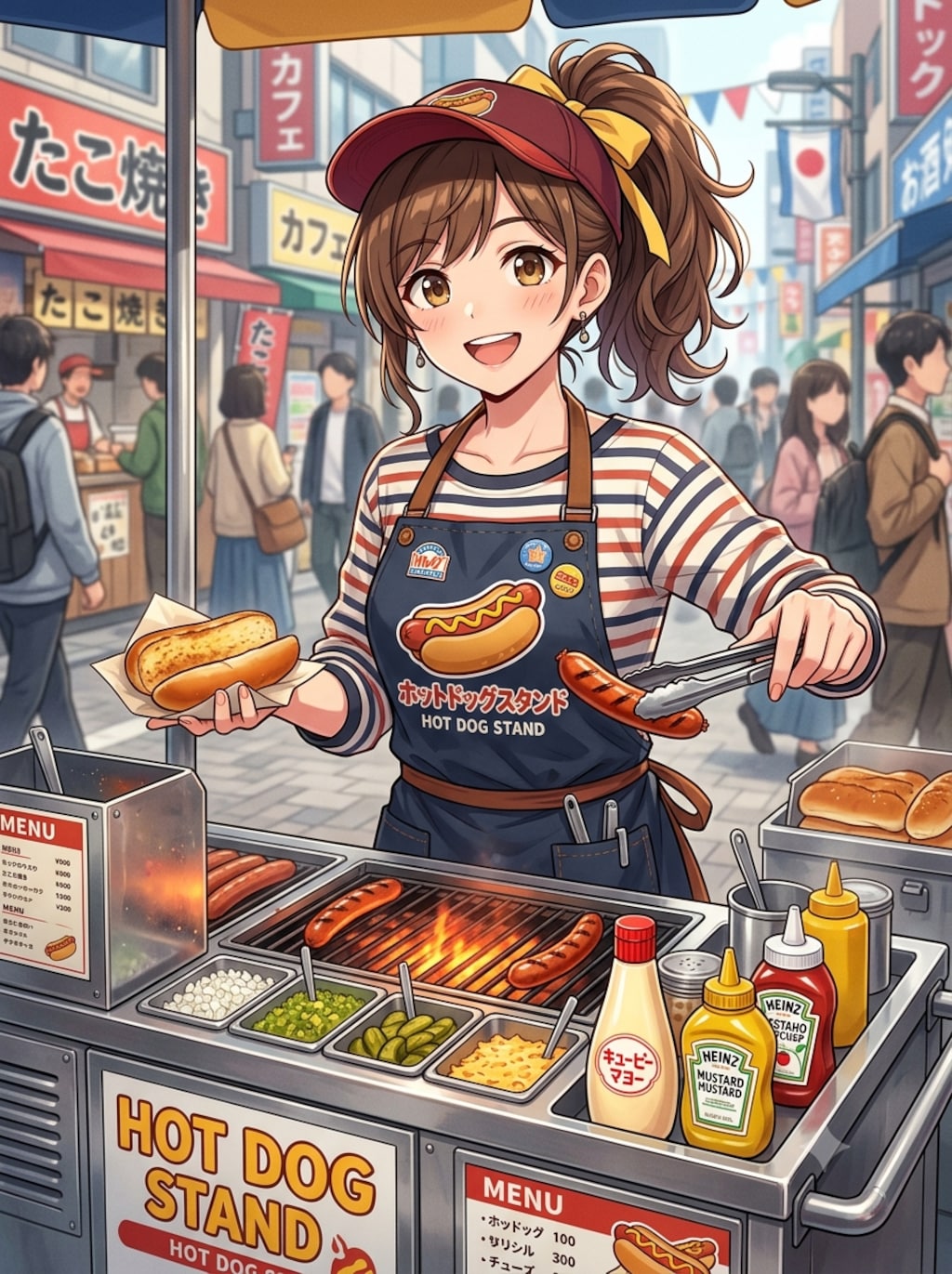 ホットドッグ屋台
