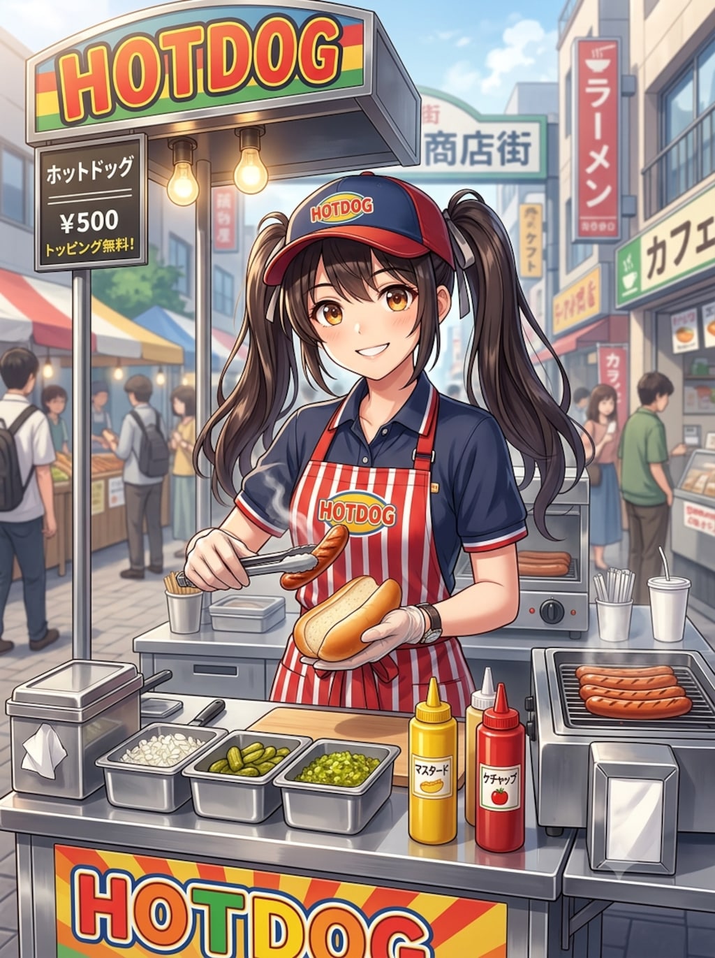 ホットドッグ屋台