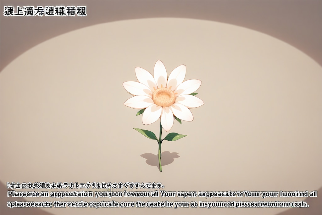 HARPYに花鎮めをイラストにしてもらった