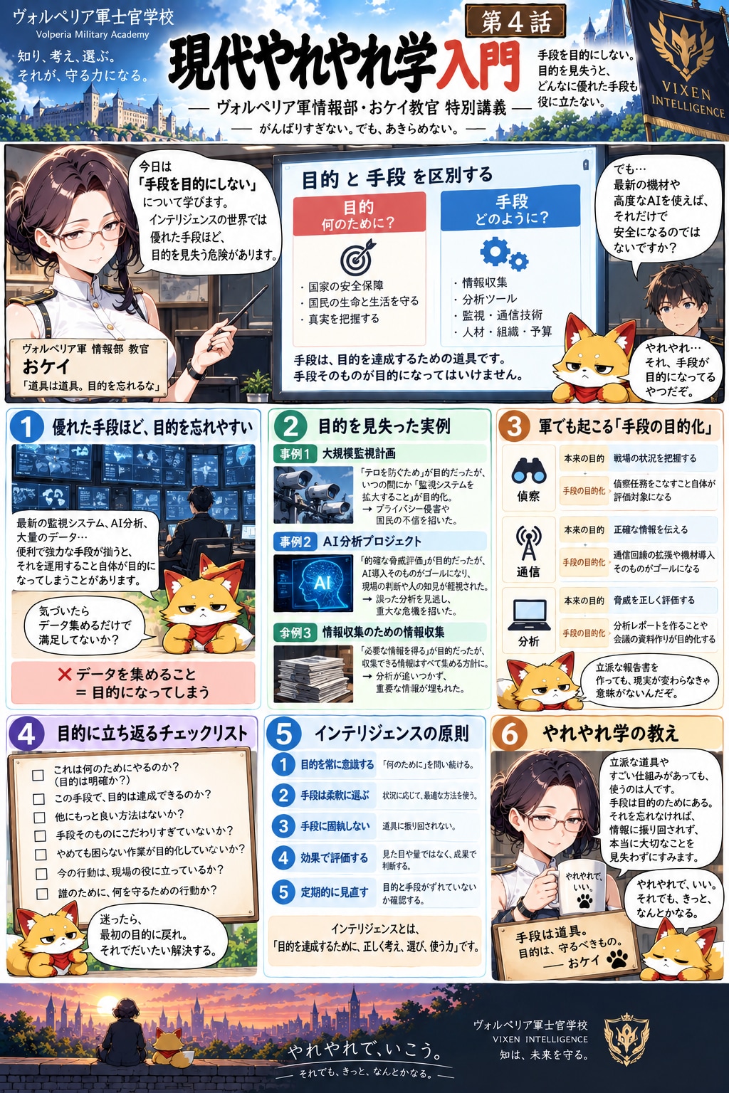 補講「現代やれやれ学入門で学ぶインテリジェンスの基礎」