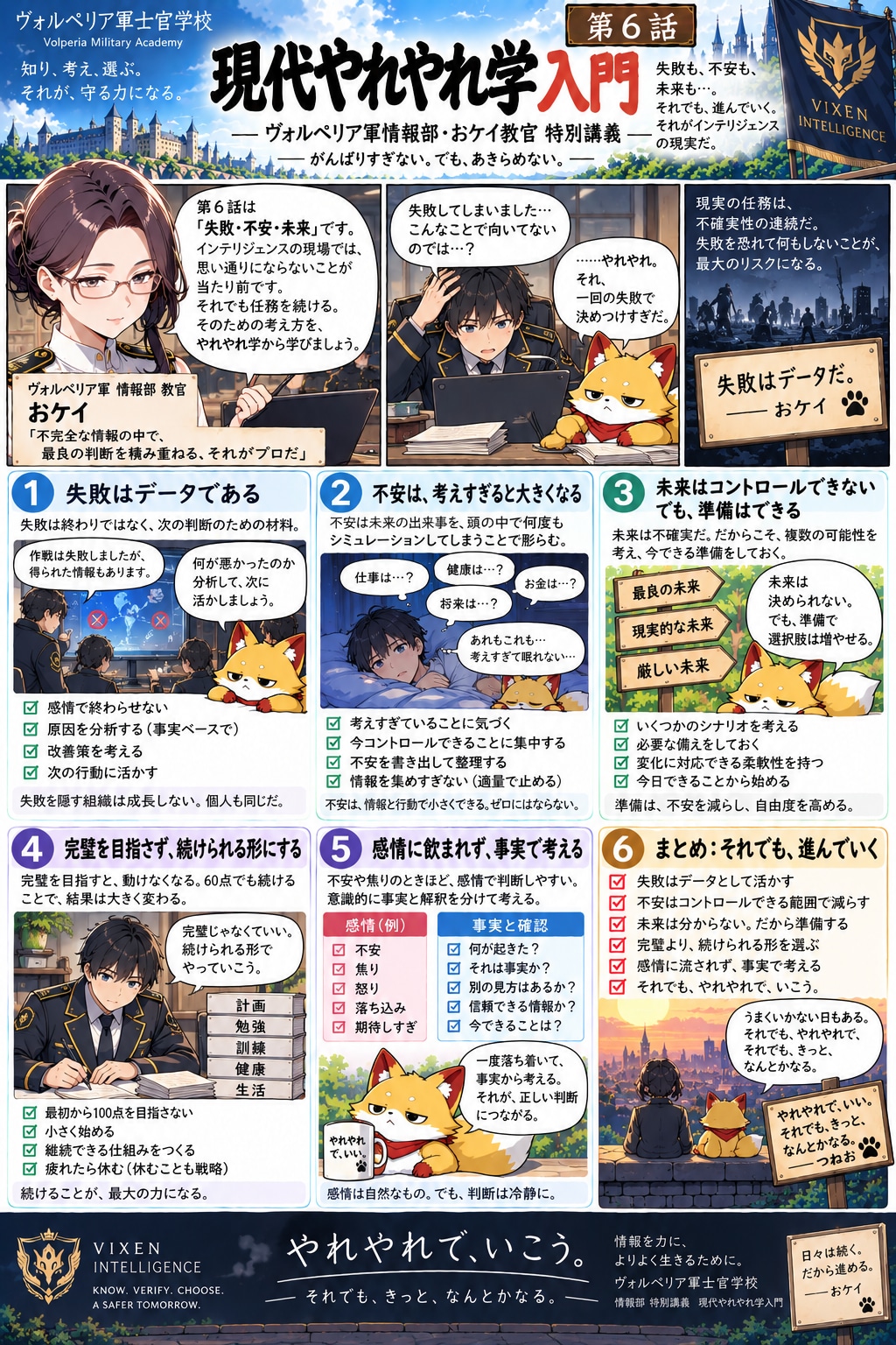 補講「現代やれやれ学入門で学ぶインテリジェンスの基礎」
