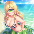 単眼スキュラ　牛柄ビキニ 2枚目