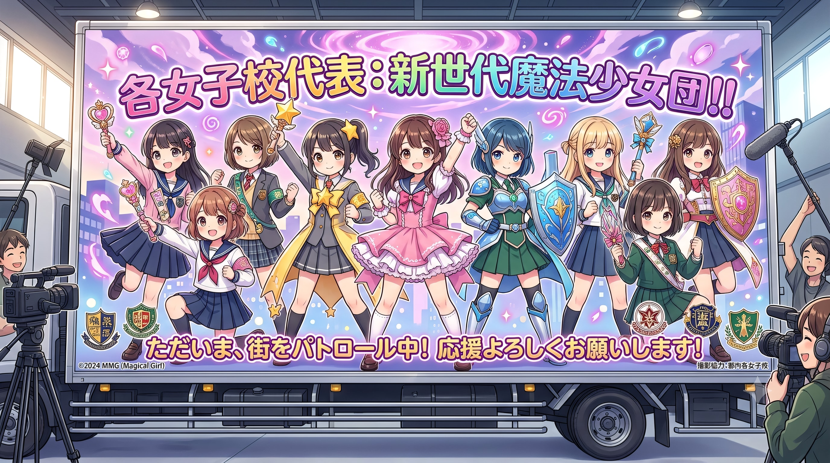 例）魔法少女の日常（秘密のアルバイト２）
