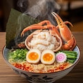 蟹ラーメン 4枚目
