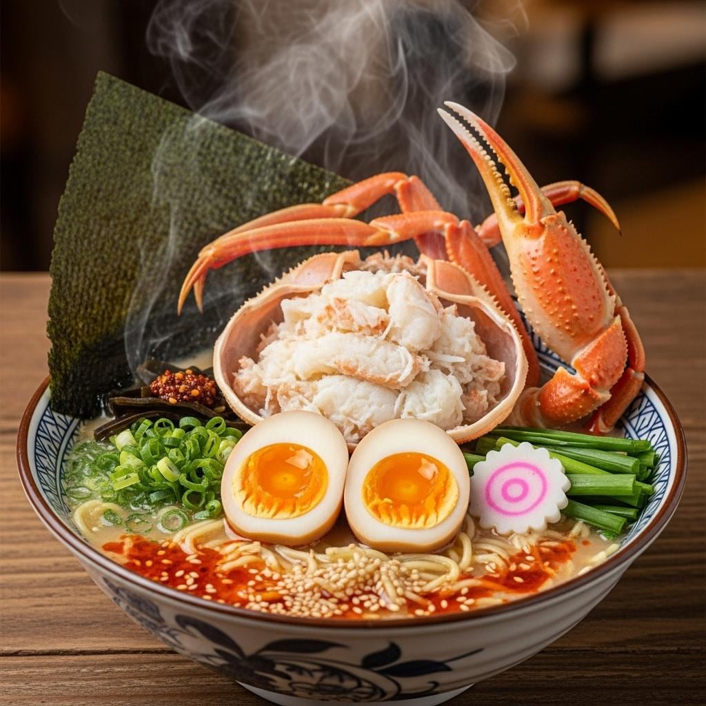 蟹ラーメン