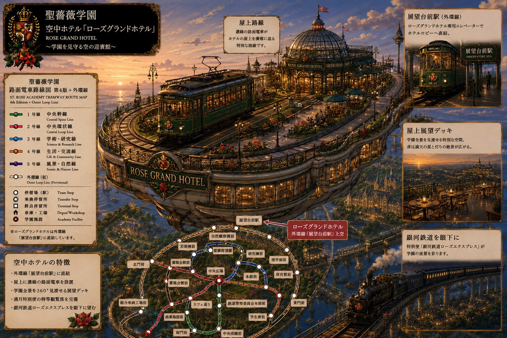 聖薔薇学園編〜空中ホテル「ローズグランドホテル」〜