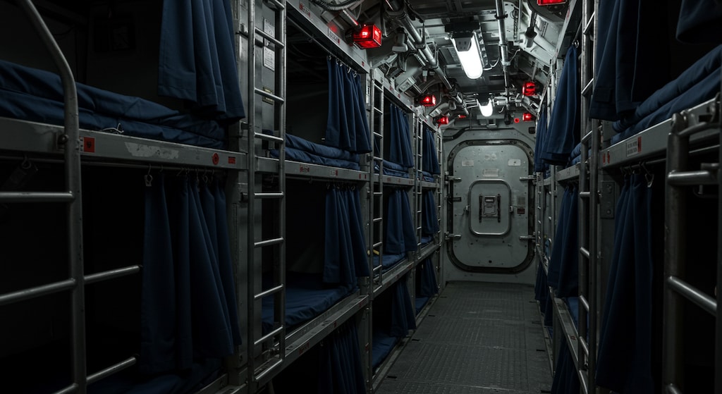 潜水艦の居住区画