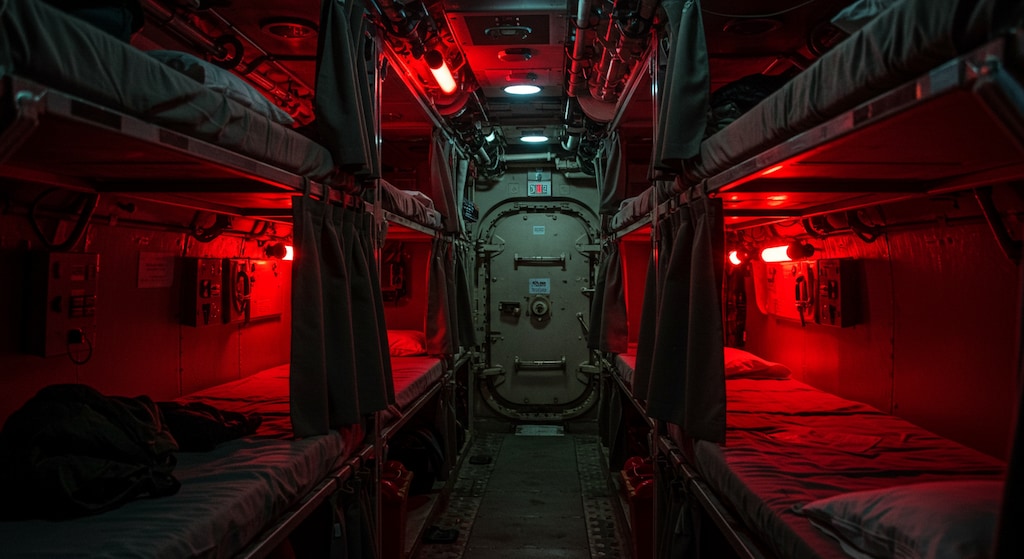 潜水艦の居住区画