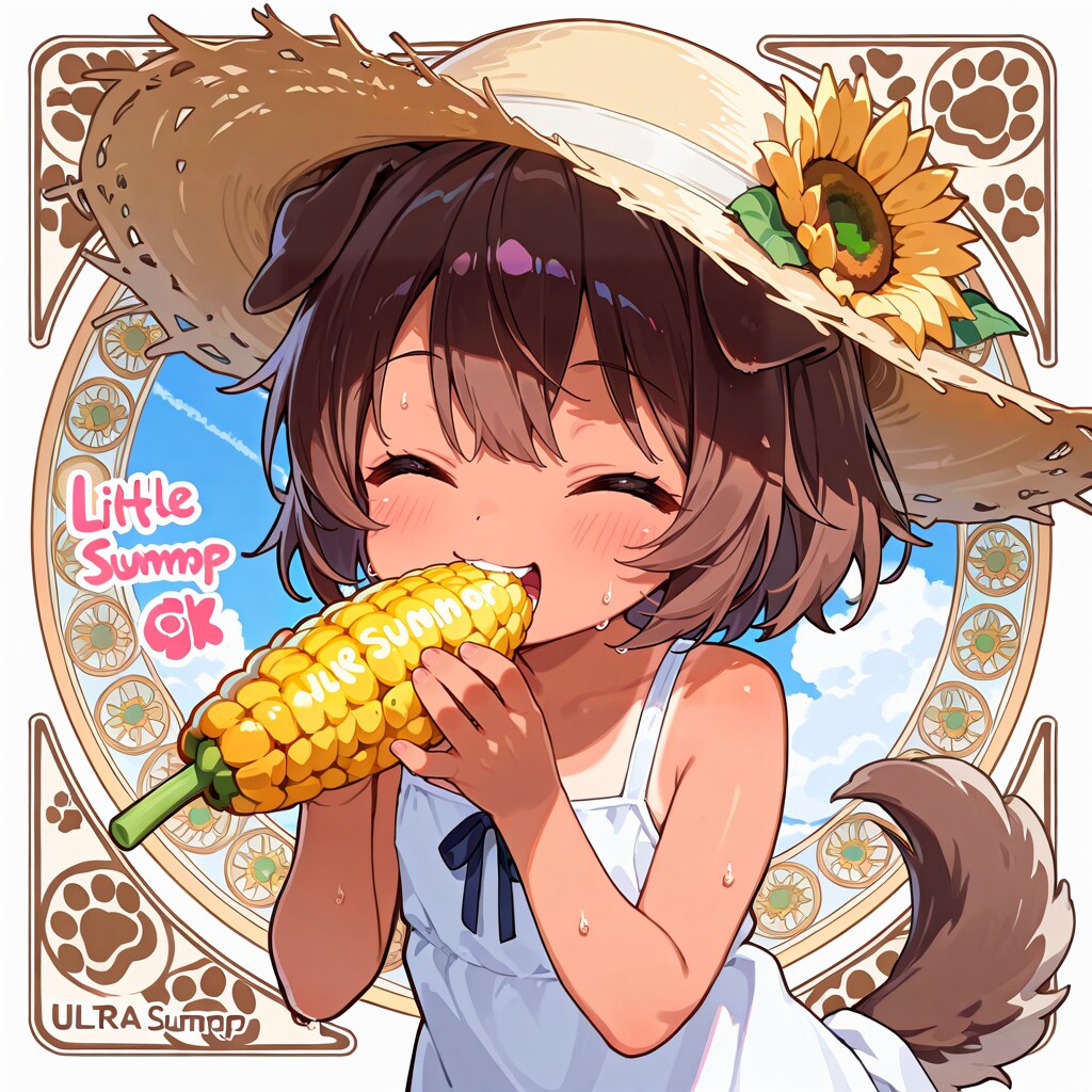 犬耳農園印のひまわり油付属シール