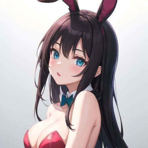 バニーガールを生成してみた