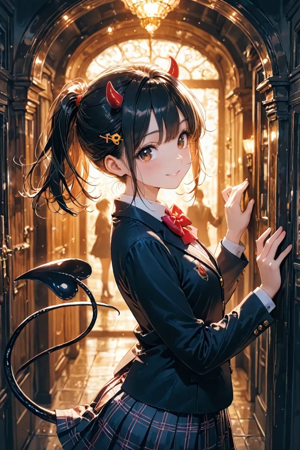 少し本気なハロウィンコスプレJK😊