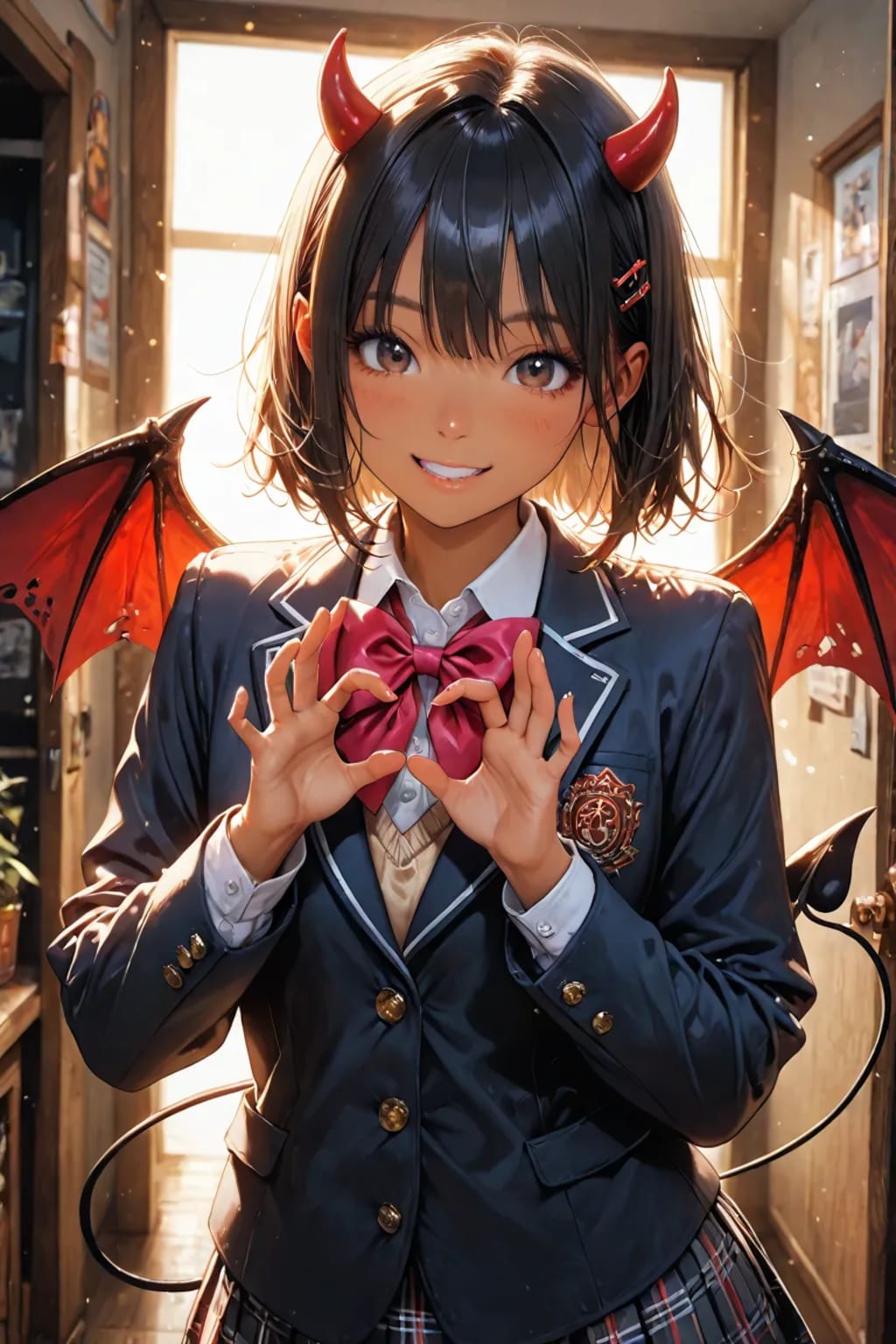 少し本気なハロウィンコスプレJK😊