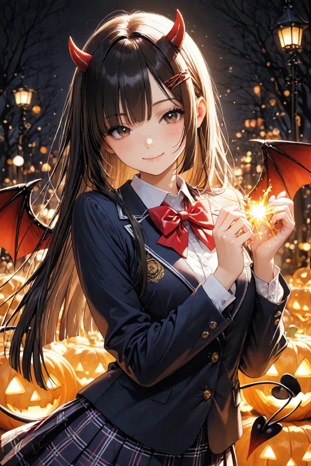 少し本気なハロウィンコスプレJK😊