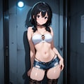 マイクロデニムのふともも 4枚目