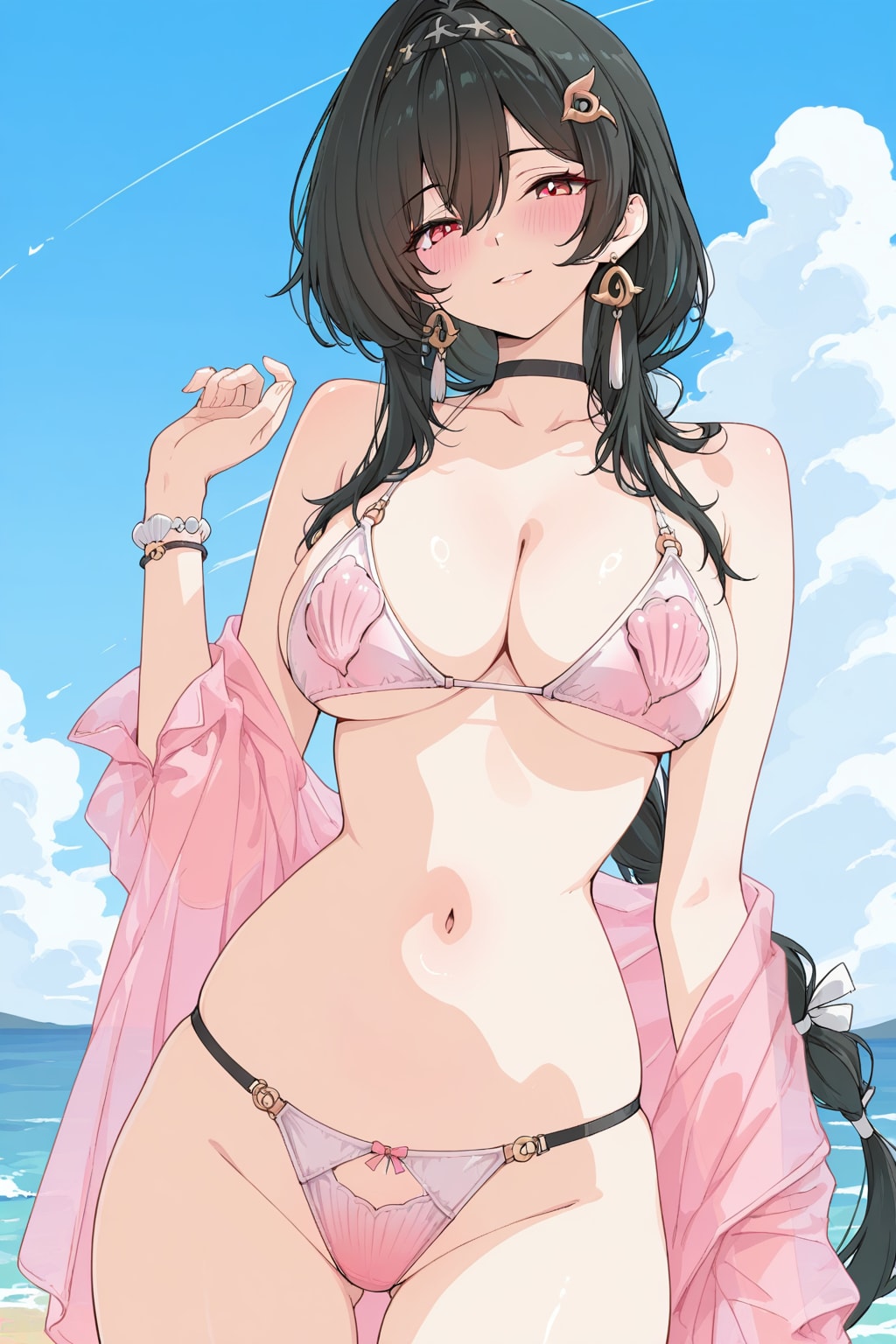 貝殻っぽいビキニ
