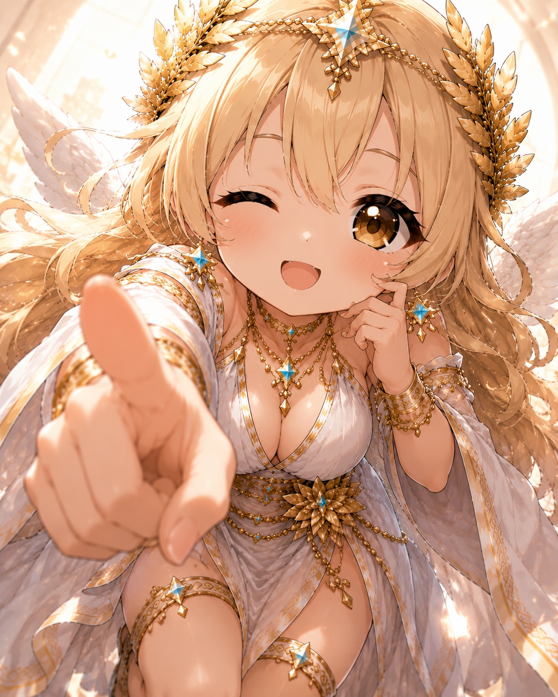 「おはよう…あ・な・た💕」
