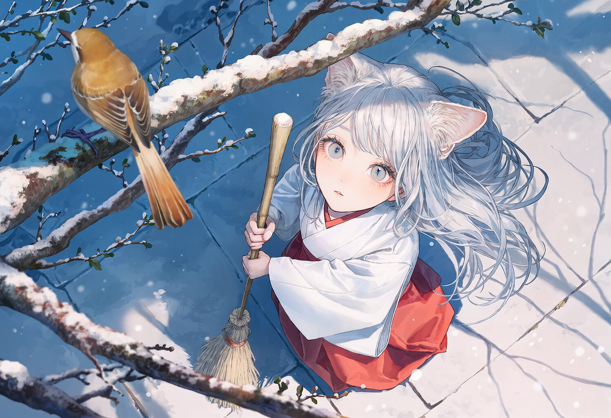 鳥と | の人気AIイラスト・グラビア