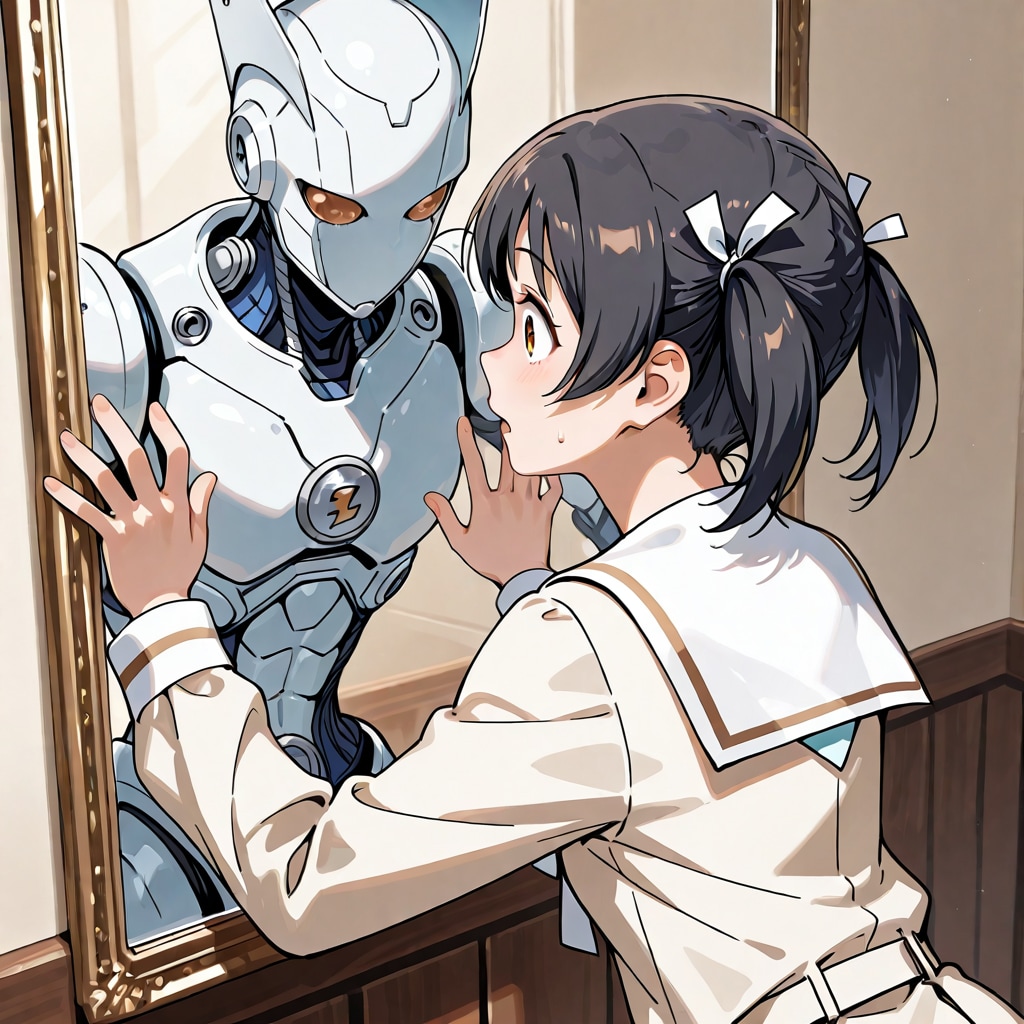 鏡の中の・・・
