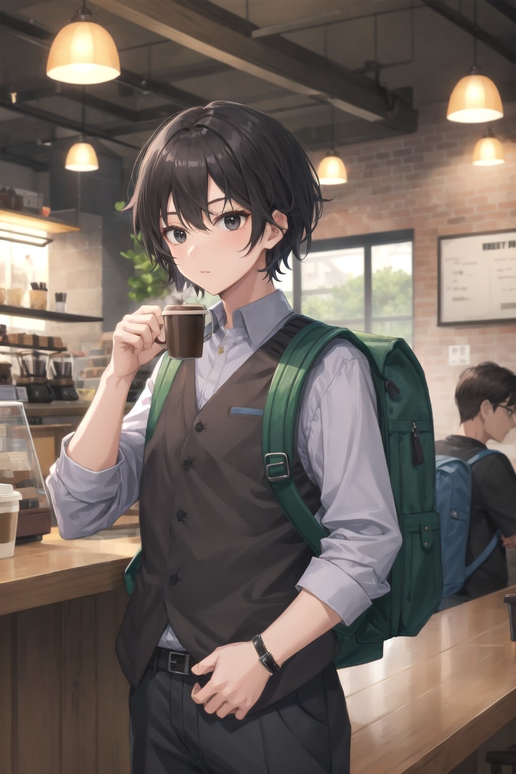 落ち着いて考えよう。 | の人気AIイラスト・グラビア