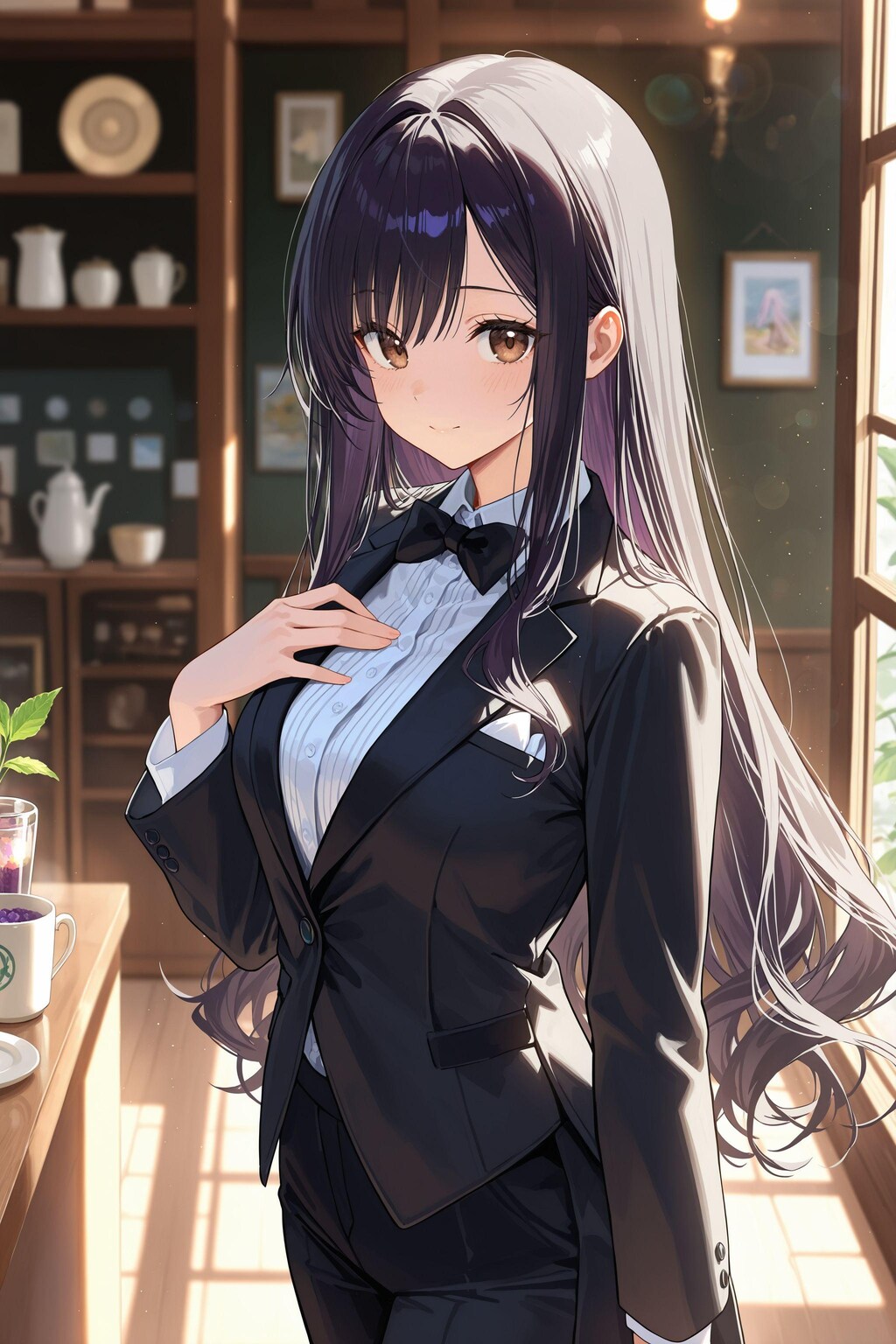 タキシード女子