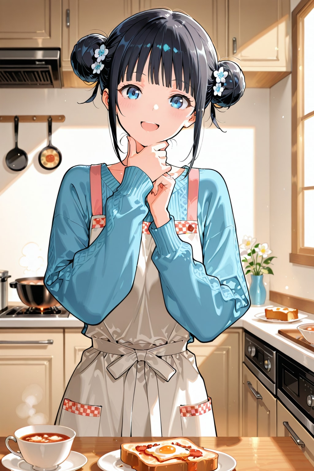 おだんごちゃん🍡✨と朝ごはん🍚✨　2/1