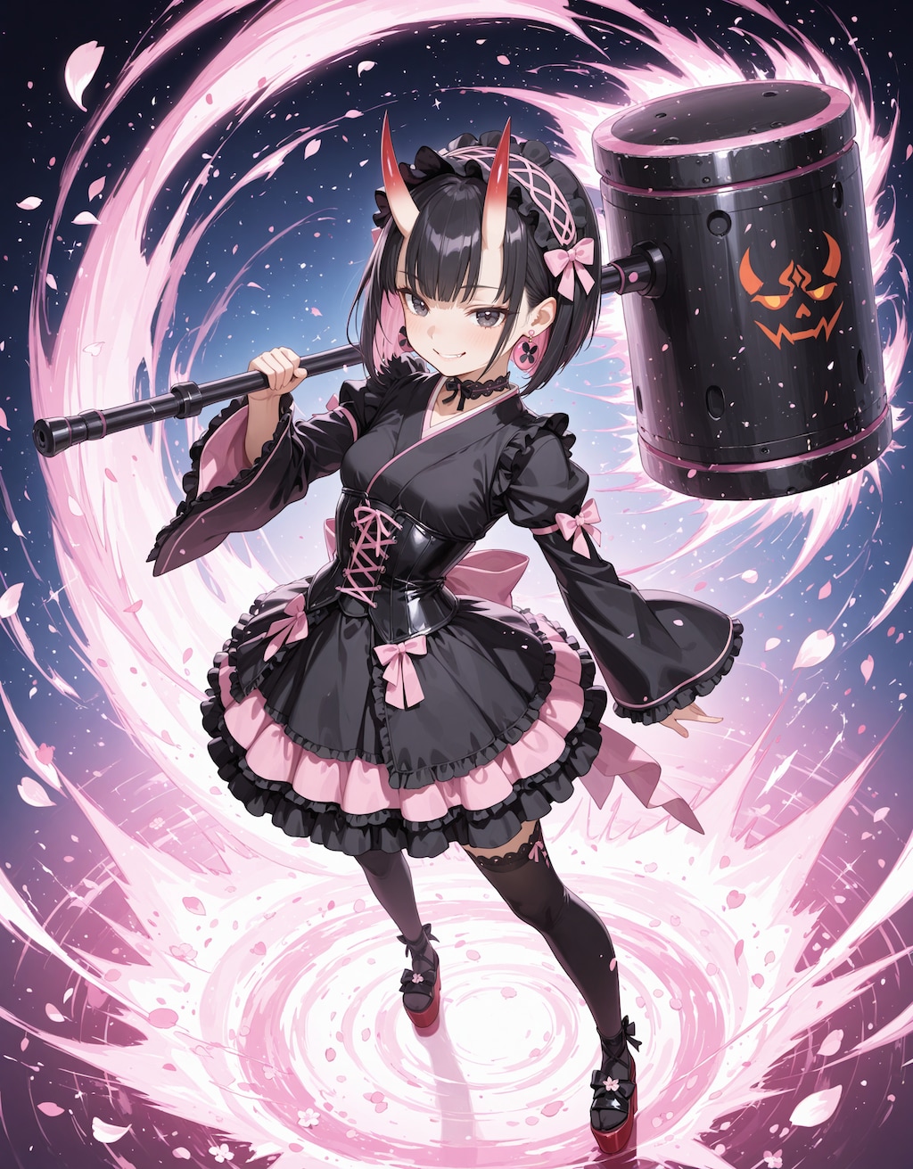 八重桜でモデル比較