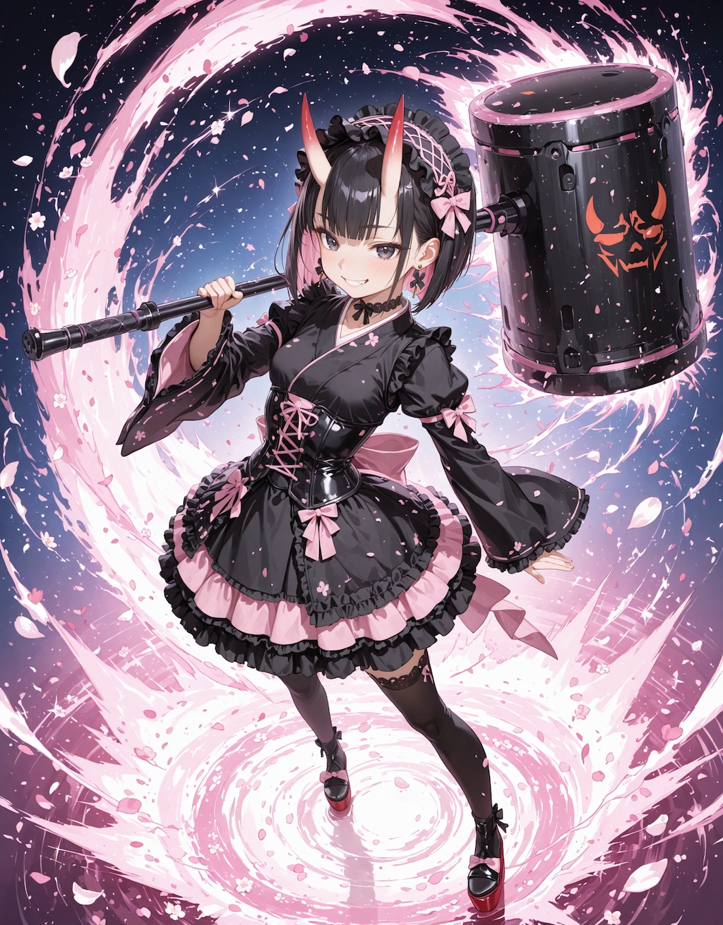 八重桜でモデル比較