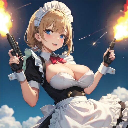 破壊専門のおっぱいメイドです。
