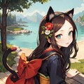 AIイラストモナリザ討伐依頼～猫耳着物美女Mona Lisa～ 5枚目
