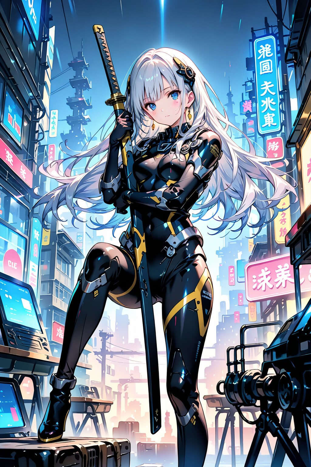 メカ娘 | の人気AIイラスト・グラビア