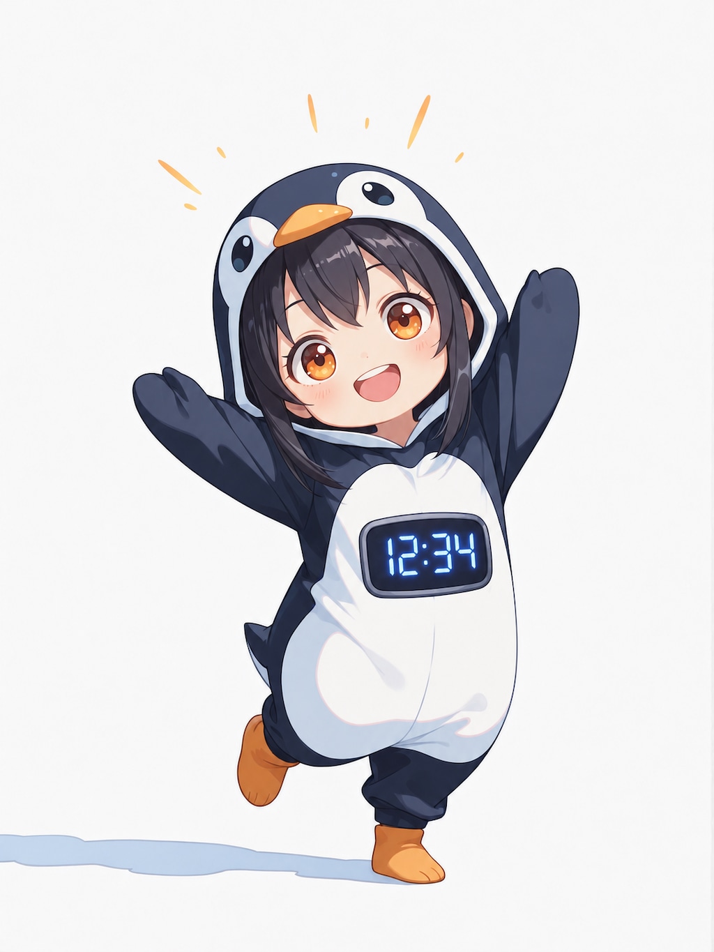 ペンギンふうちゃん🐧 -アラーム付き目覚まし時計-