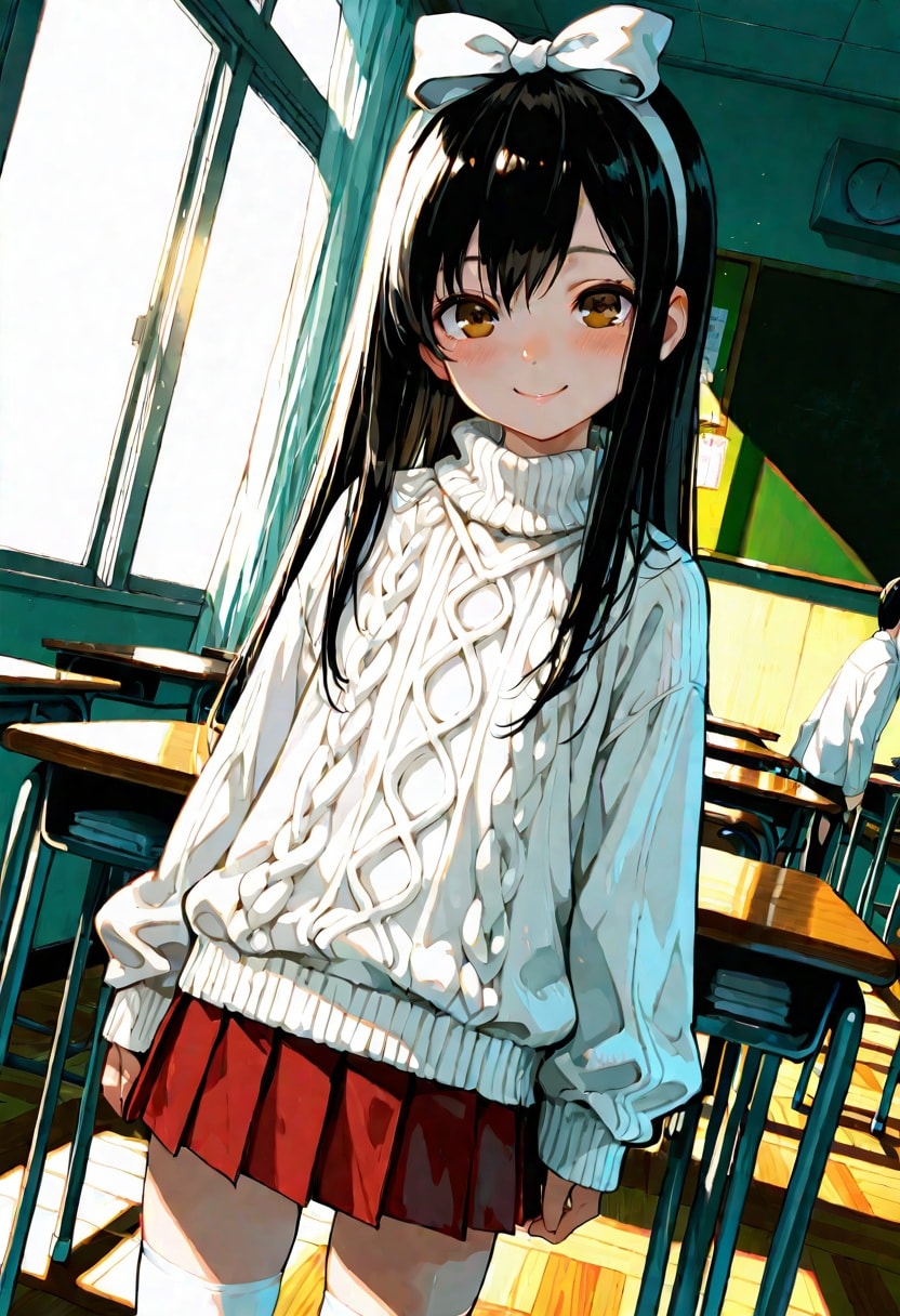 彼女がタートルネックを着てくる日は
