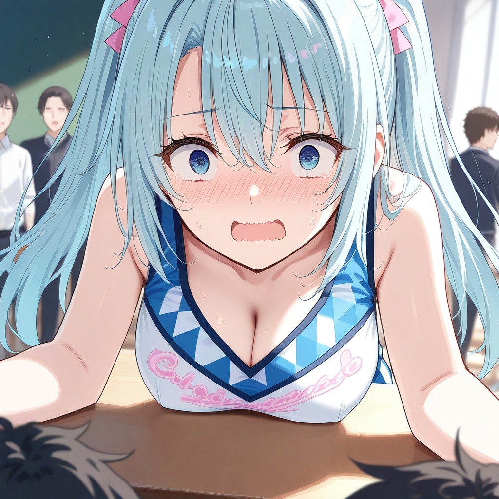 雪原梨花：チアガール風魔法少女　身バレ編