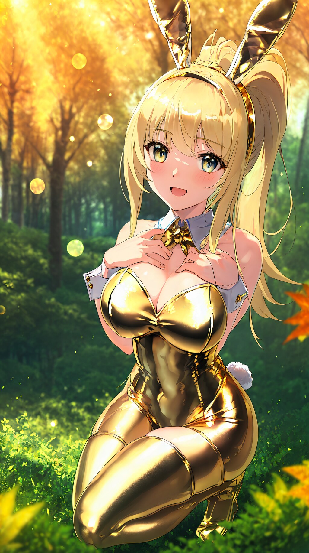 今日の金色バニーさん 10/17