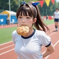 パン食い競争 4枚目