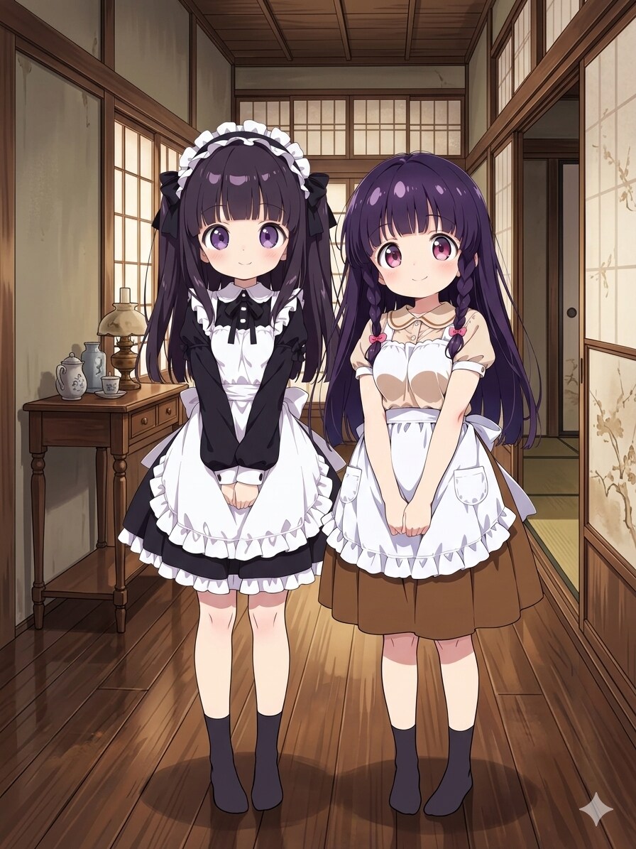 yuuの子みなみさんとゆうこちゃん