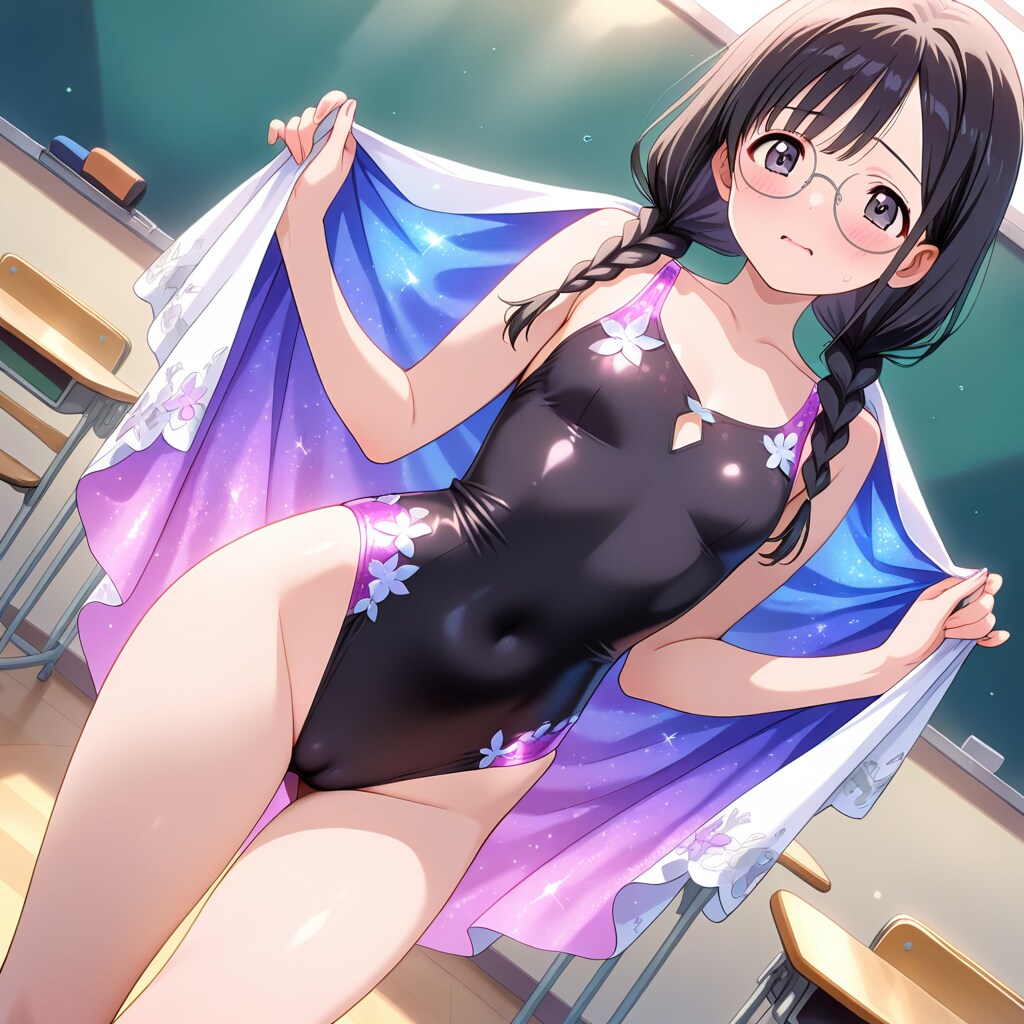 丸子・新体操の授業