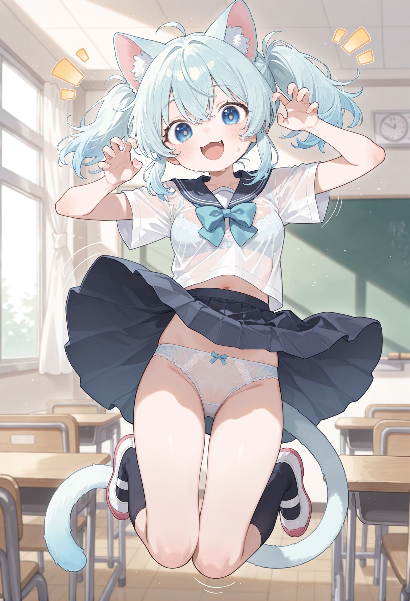 ネコミミ女子高生ちゃん