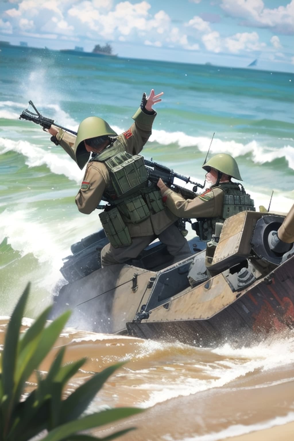 ノルマンディの激闘