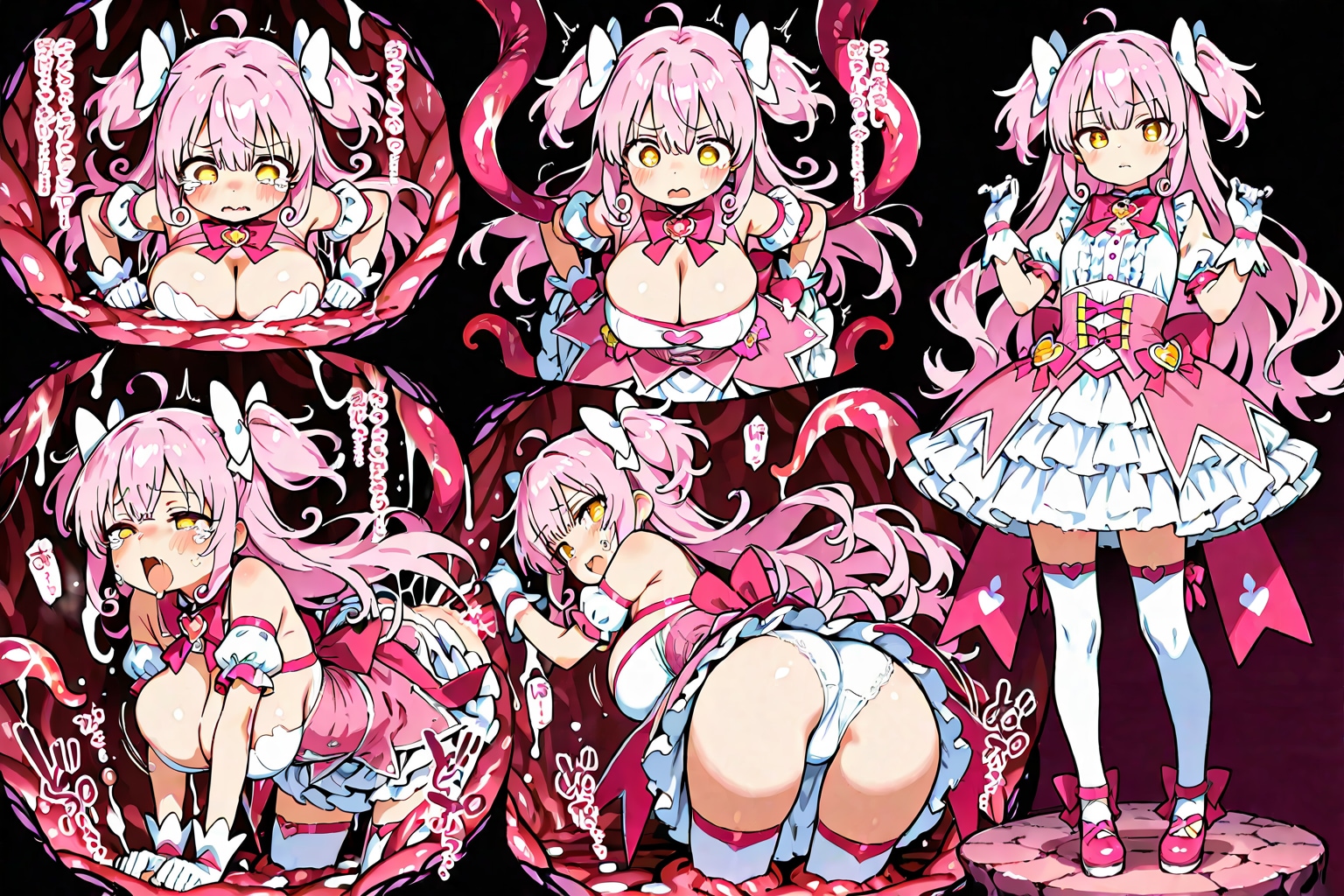 触手と魔法少女と
