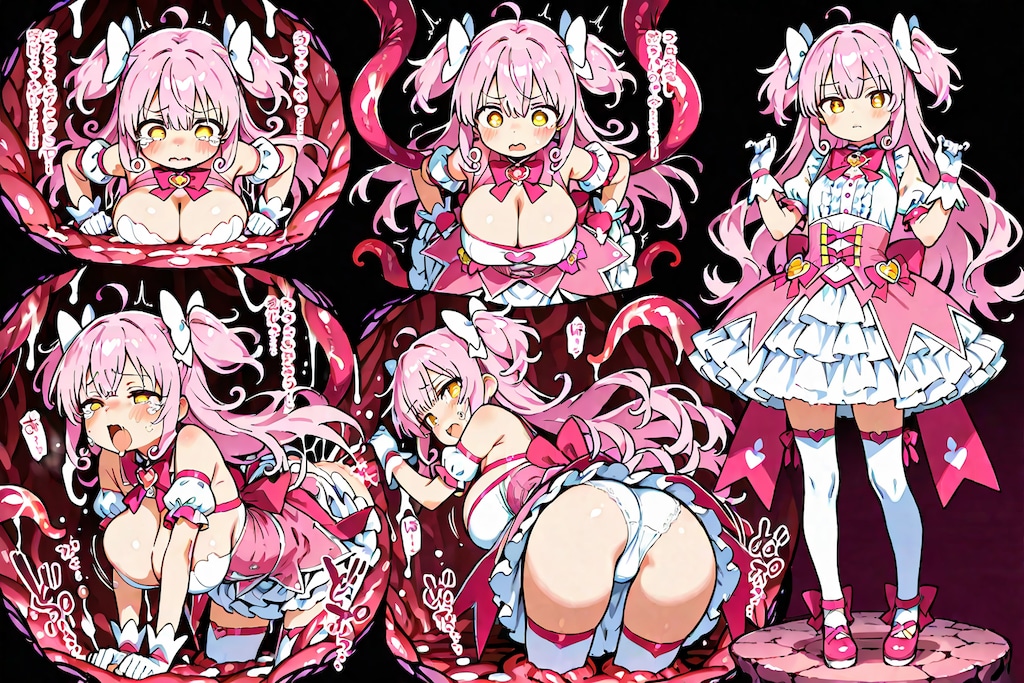 触手と魔法少女と