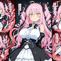 触手と魔法少女と 4枚目