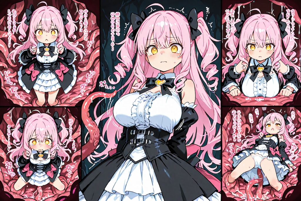 触手と魔法少女と