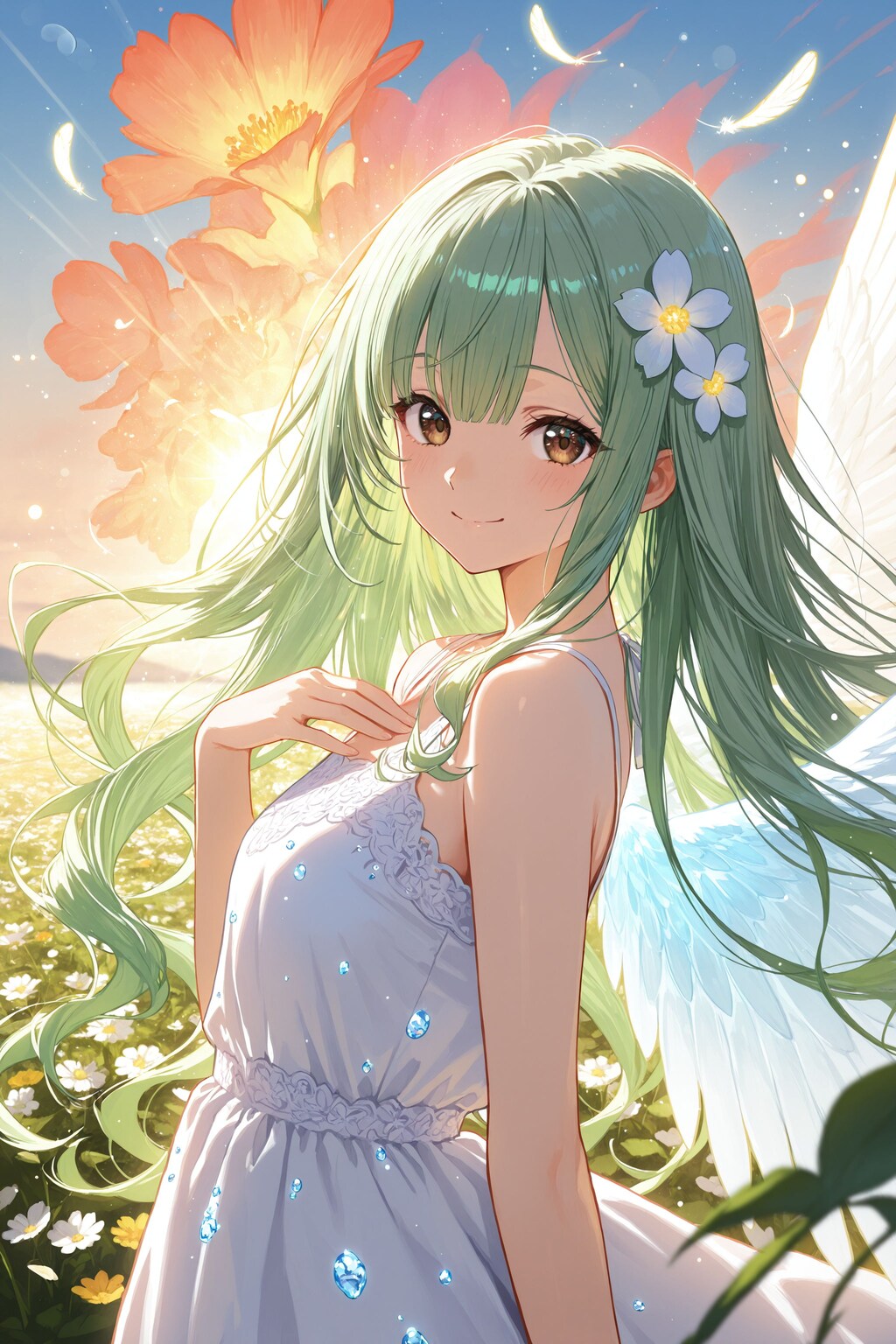 天使さん頑張ります