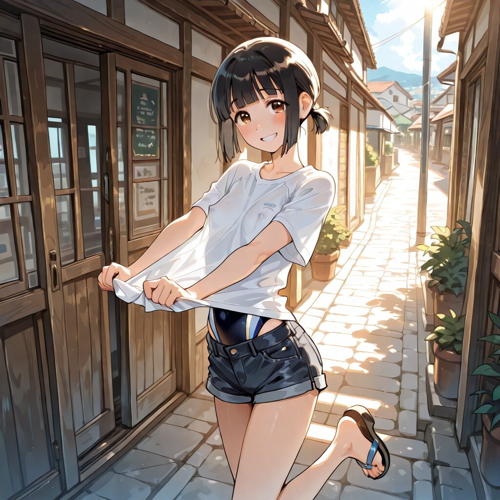 プール行こっと