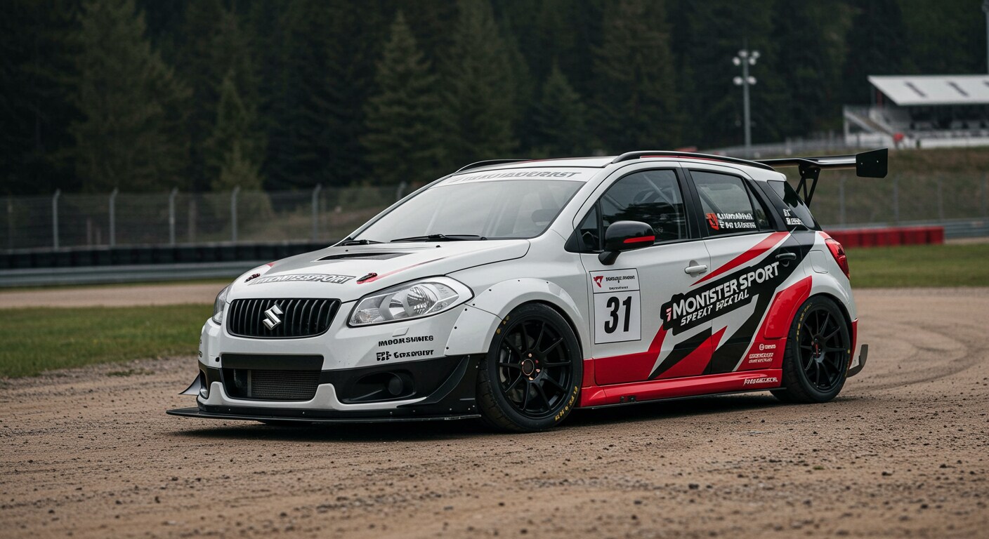 スズキSX-4ラリーカー | の人気AIイラスト・グラビア